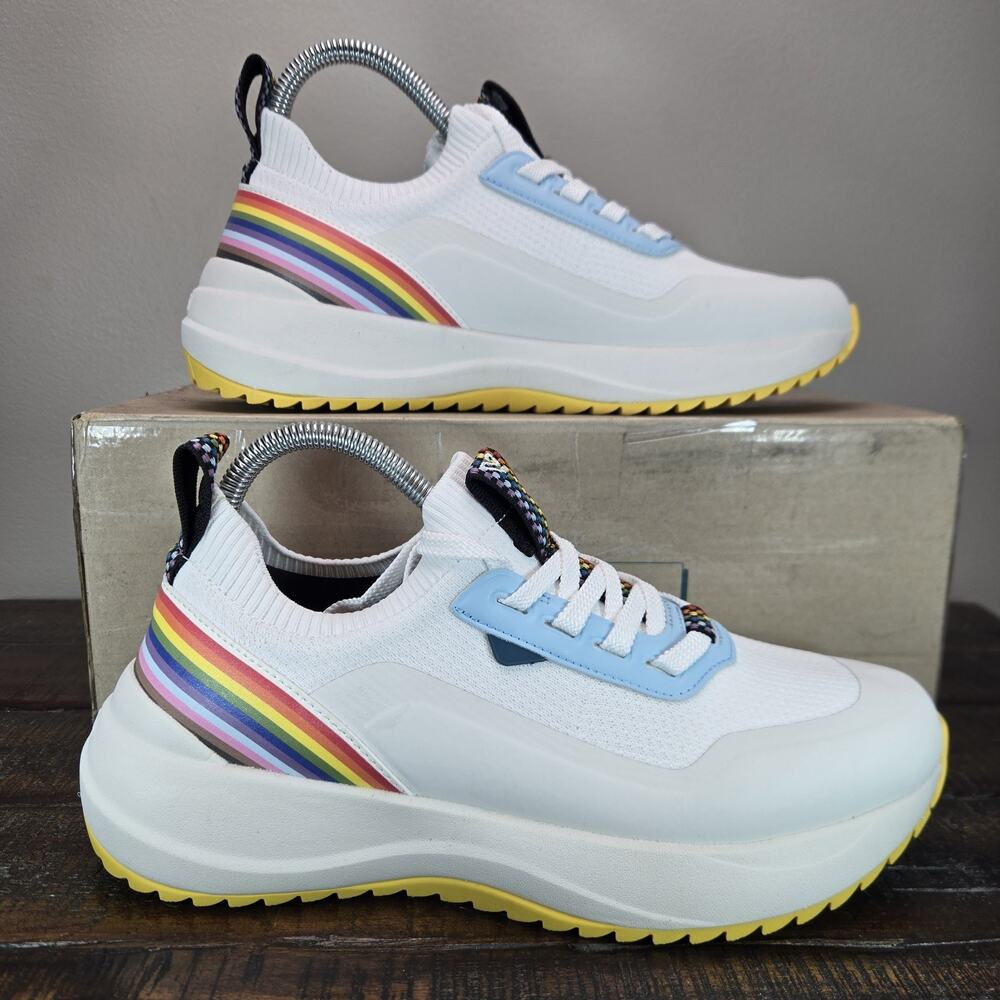 Vessi Stormburst Lowtop Womens Size 8 Waterproof Shoes Sneaker Hiking Pride 2024